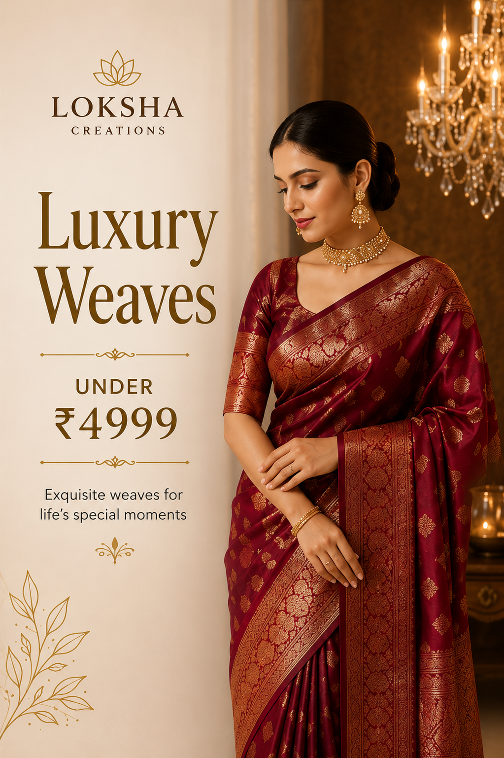 Luxury Weaves Under ₹4999